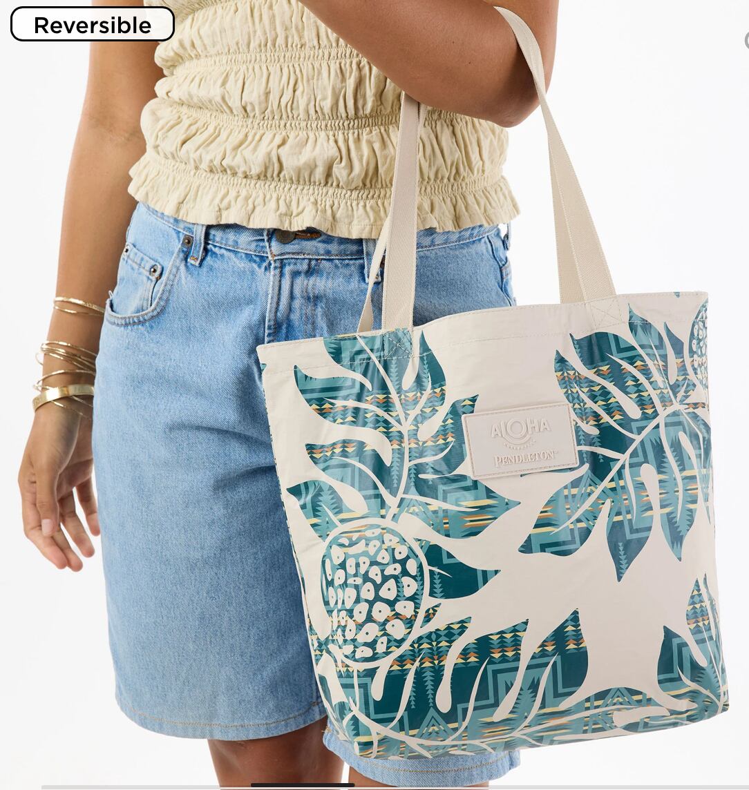 ALOHA COLLECTION PENDLETON コラボバッグ アロハコレクション/ALOHACOLLECTION】REVERSIBLE TOTE SPECIAL