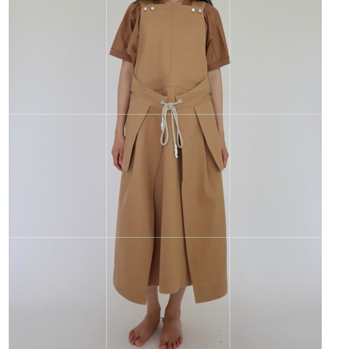 ASEEDONCLOUD/アシードンクラウド Merchant Apron Dress/ マ－チャント