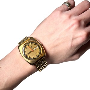 vintage ORFINA automatic watch “Golden Flame”