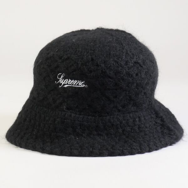 帽子22AW SUPREME Mohair Crochet Crusher M/L