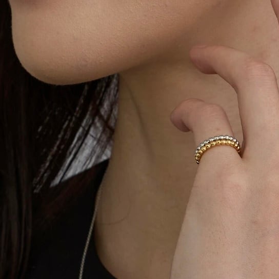 ballchainpinkyringニッケルフリー