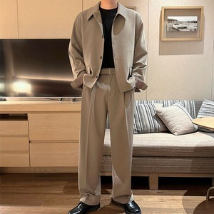 シンプルカジュアルパンツ（セットアップのジャケットあり）　MT0080421