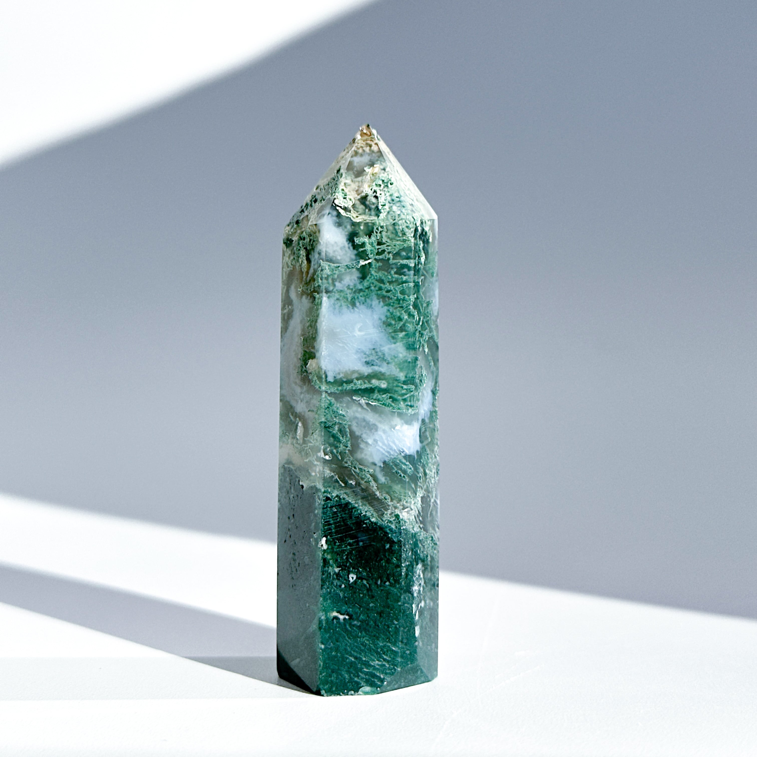 モスアゲート タワー84◇ Moss Agate ◇天然石・鉱物・パワーストーン