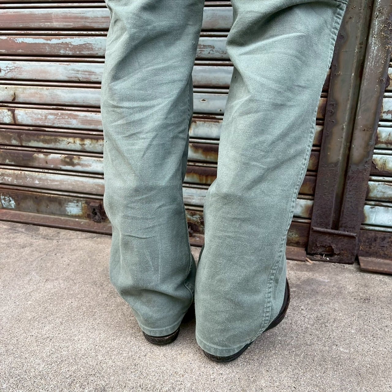 Euro Vintage ユーロ ヴィンテージ カーゴ パンツW92cm L カーキ