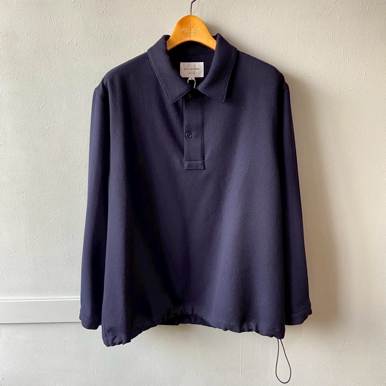 STILL BY HAND スティルバイハンド ウール プルオーバーシャツ