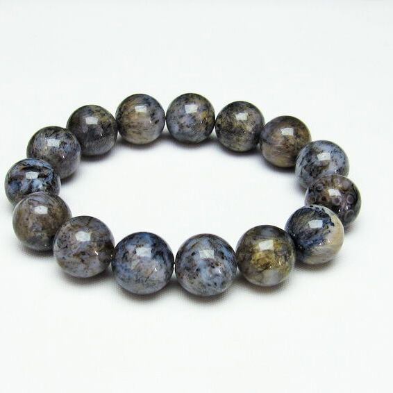 ルチルインアゲート ブレスレット 15mm [M便 1/10] 111-11155