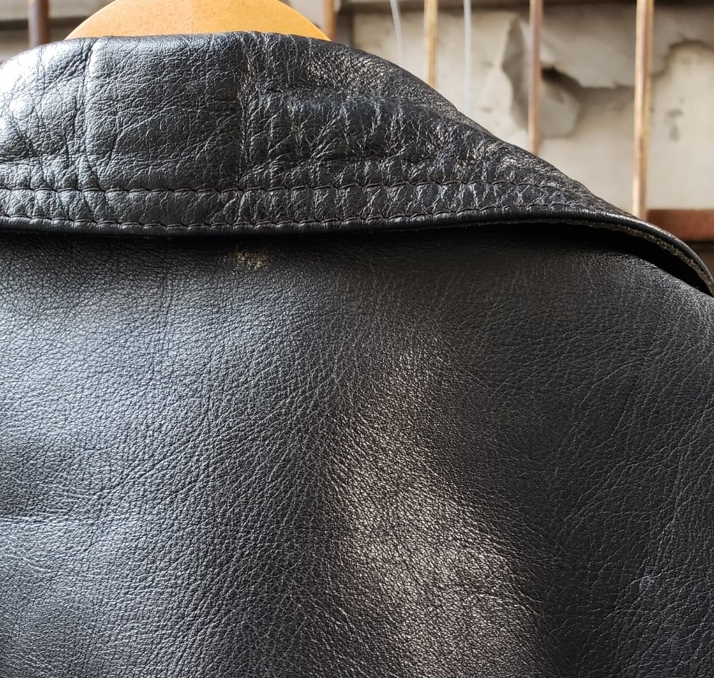 希少タイプ! 70s Vintage Wolf Leathers UK Riders Jacket 希少タイプ! 70s Vintage Wolf Leathers UK Riders Jacket