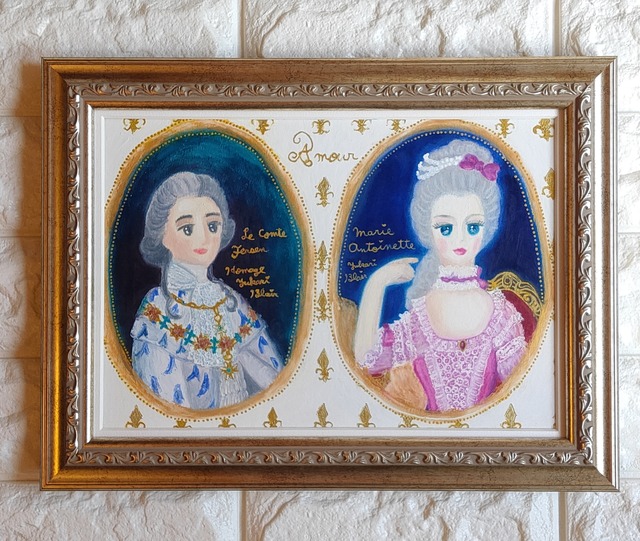 オマージュ作品 Amor マリーアントワネット＆フェルセン伯爵