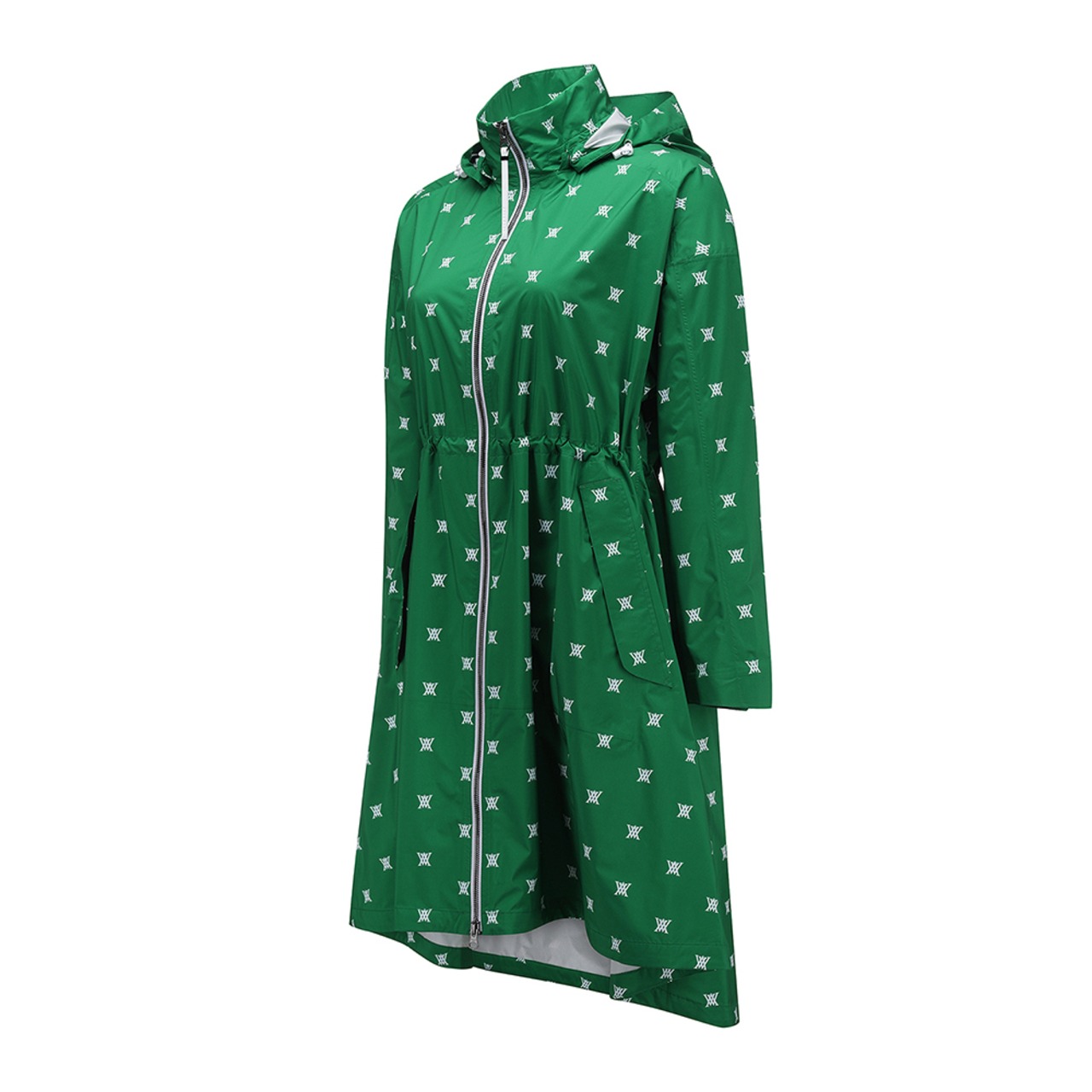 WOMEN ANEWGOLF PATTERN RAIN JACKET