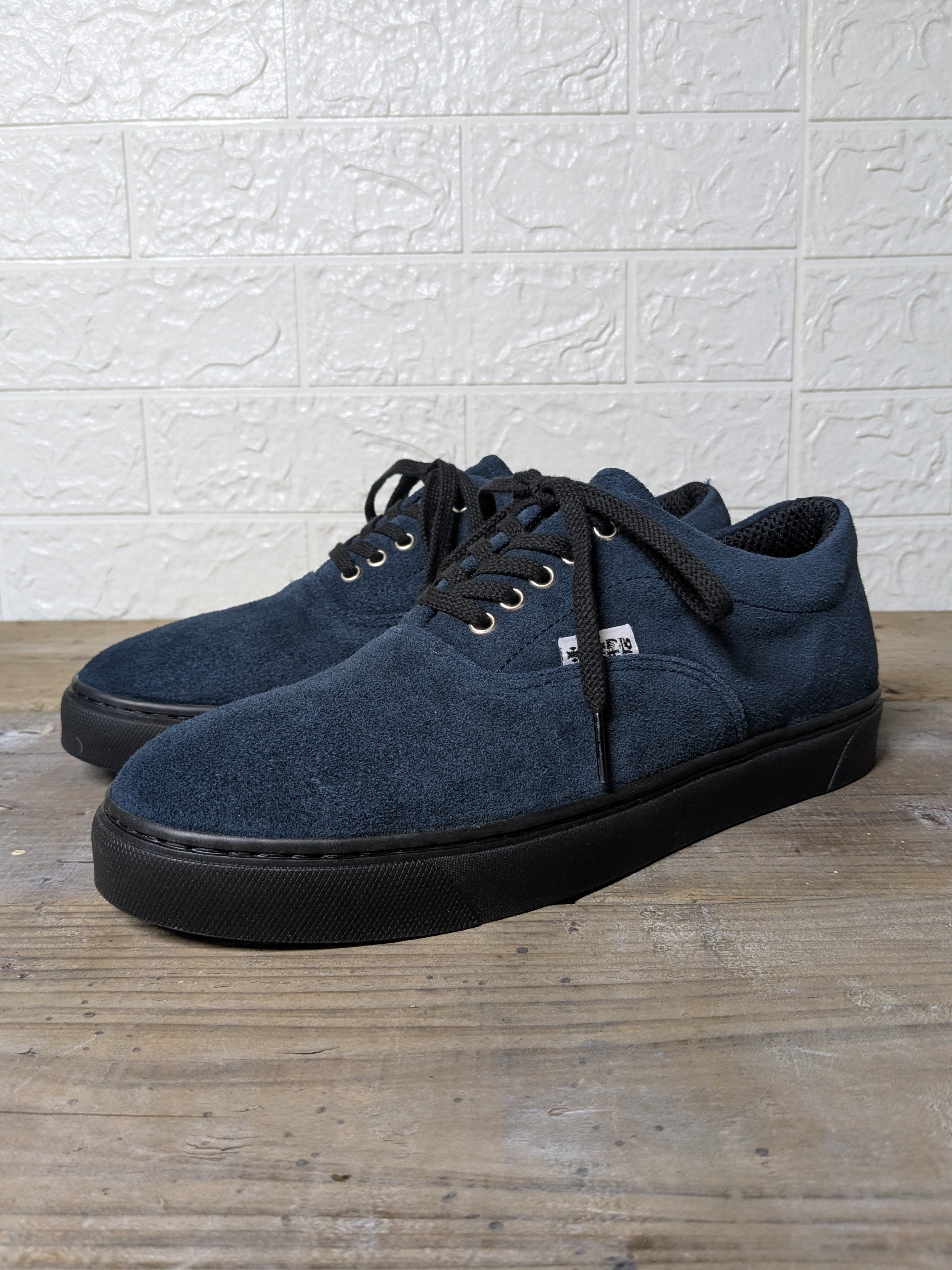 VANS ERA (LEATHER) BLACK MONO (ヴァンズ エラ レザー ブラック モノ