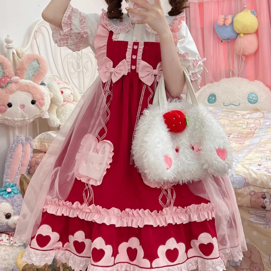 ゆめかわ ブラウス 丸襟 メルヘン 双子コーデ ゴシック インディーズ 