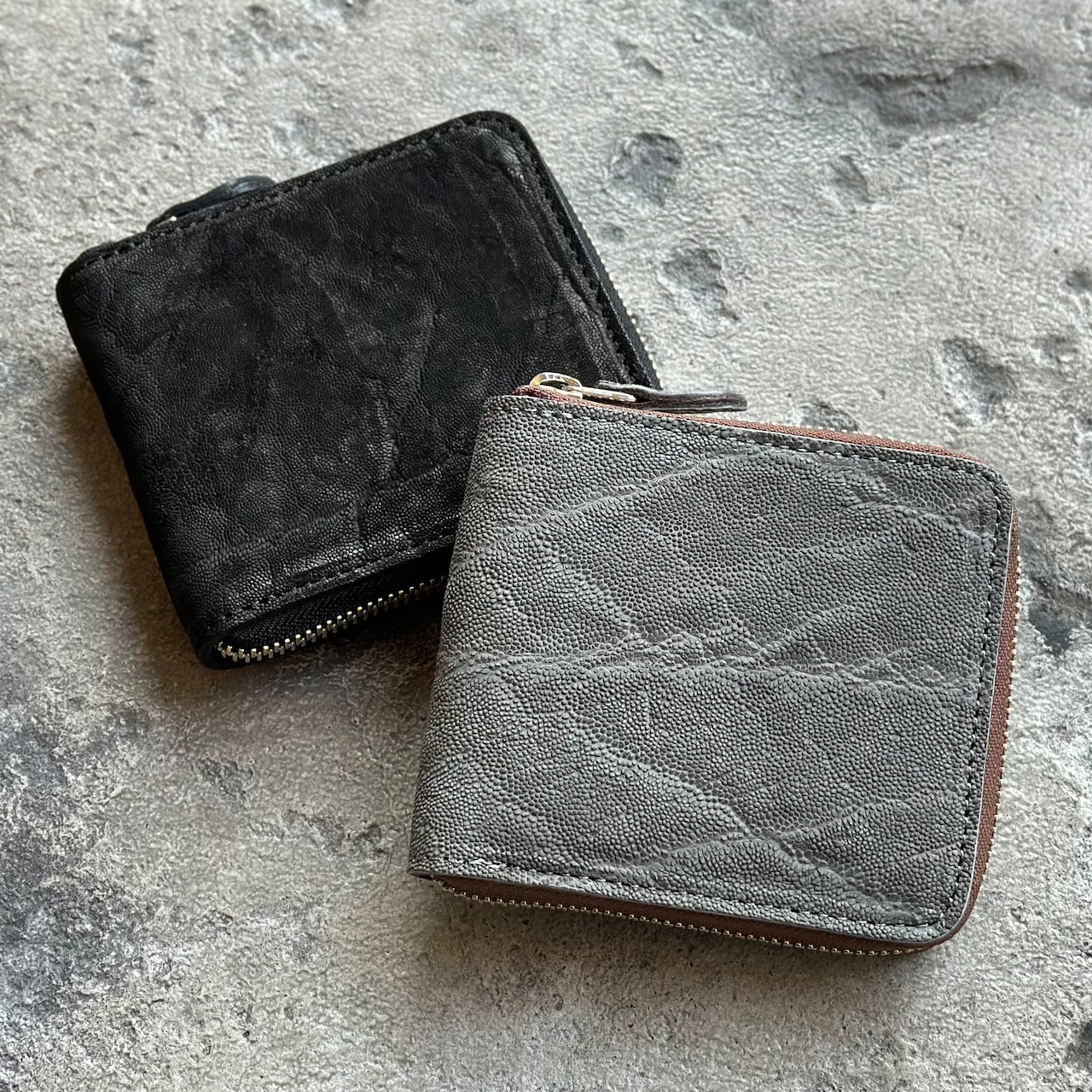 ビルフォールド ラウンドジップ エレファント