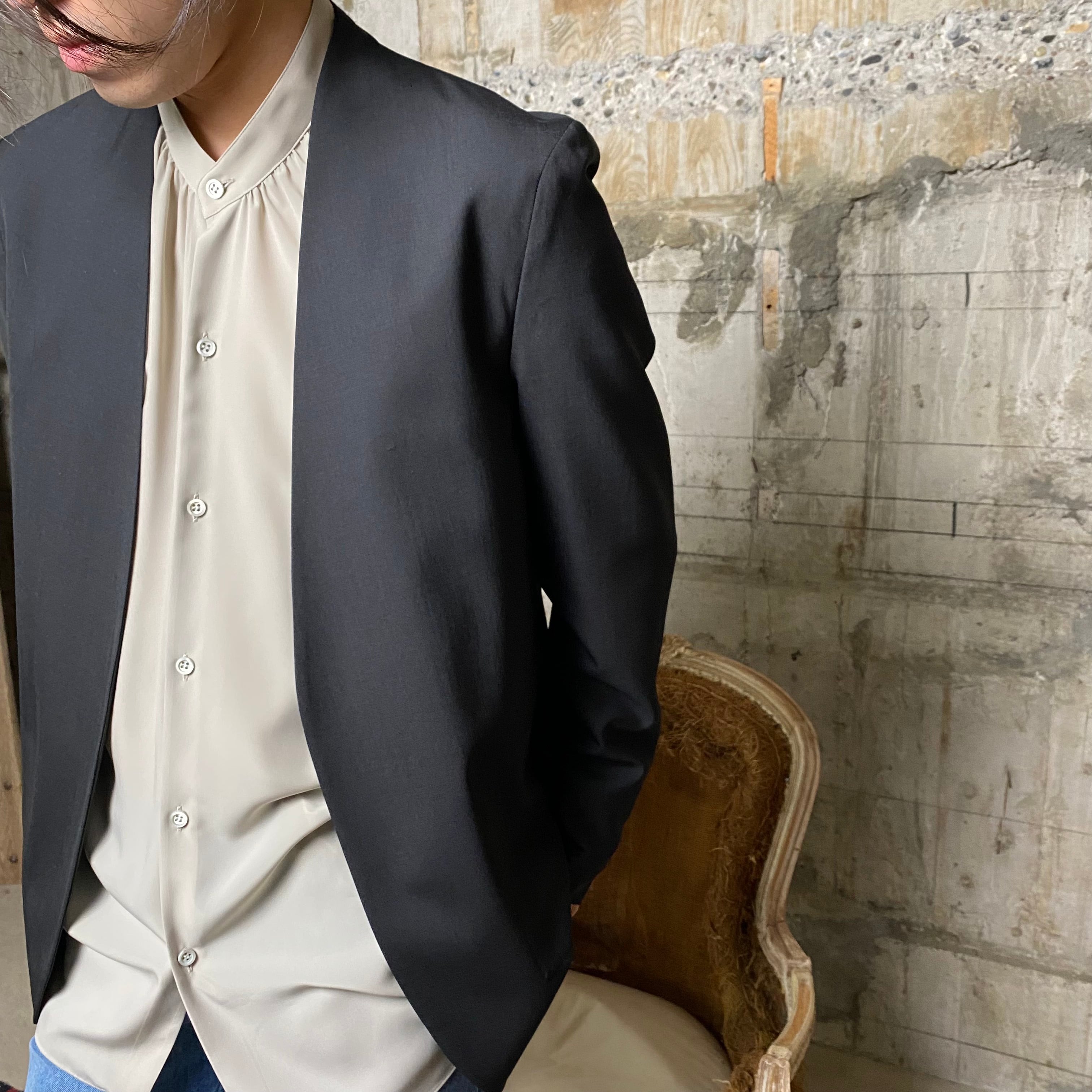 超美品 Maison Margiela カラーレスジャケット 48 Maison Margiela◇17AW/Colourless Jacket/(10)/ジャケット