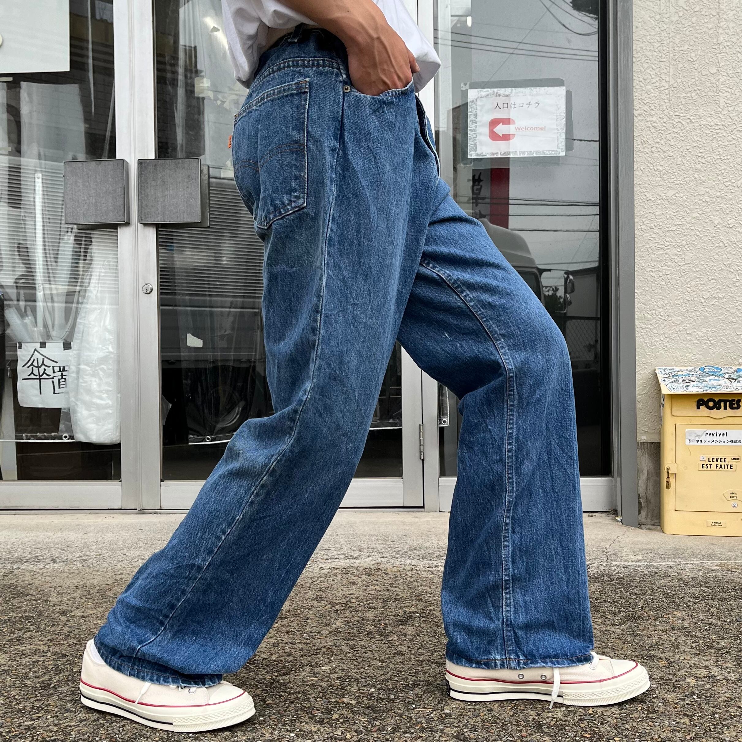 IP65防水 00s Y2K デニムパンツ ベルボトム フレア ブーツカット