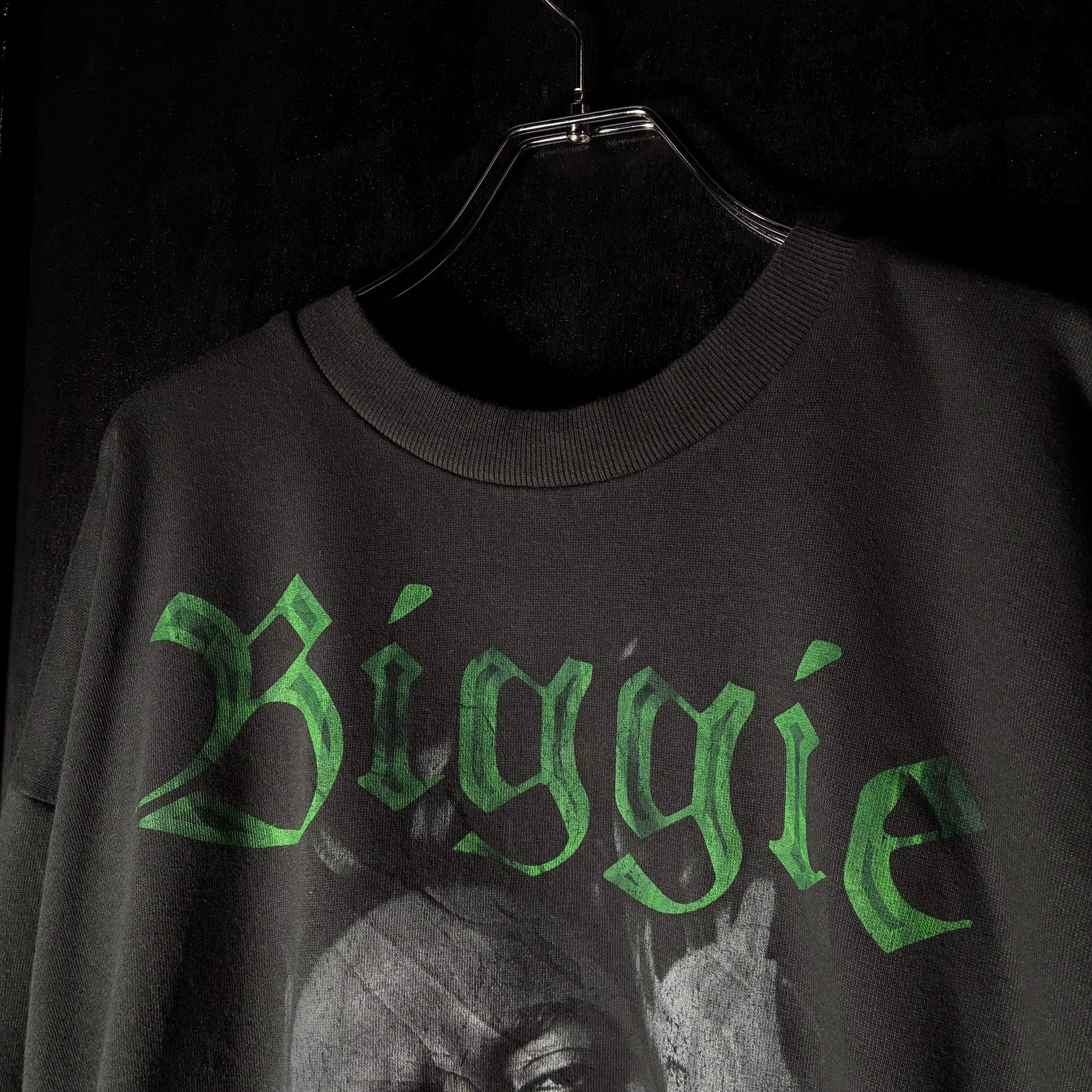 The Notorious B.I.G ラッパースウェット ビギー 黒 XL | 古着屋 the moon