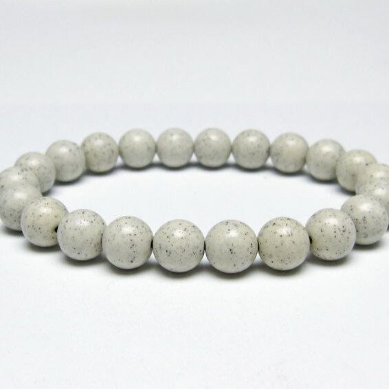 北投石 ブレスレット 9mm 一点物 メール便可 111-50292