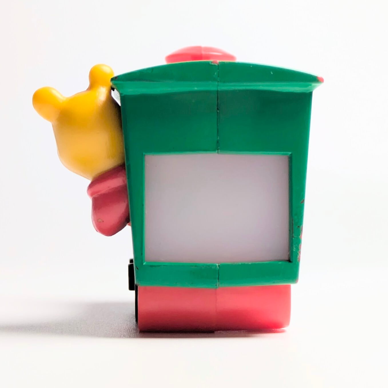 ☆VINTAGE 1995☆【 ウィニー・ザ・プー・オン・ビッグ・サンダー・マウンテン ( Winnie the Pooh On Big Thunder Mountain ) 】カリフォルニアディズニーランド40周年アドベンチャーズ / マクドナルドミールトイ1995 〚アメリカン雑貨 アメトイ〛