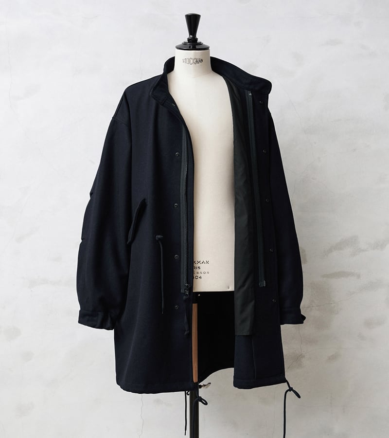 web限定】WAIPER/WAIPER.inc 米軍 /M-65 FISHTAIL PARKA /メルトン