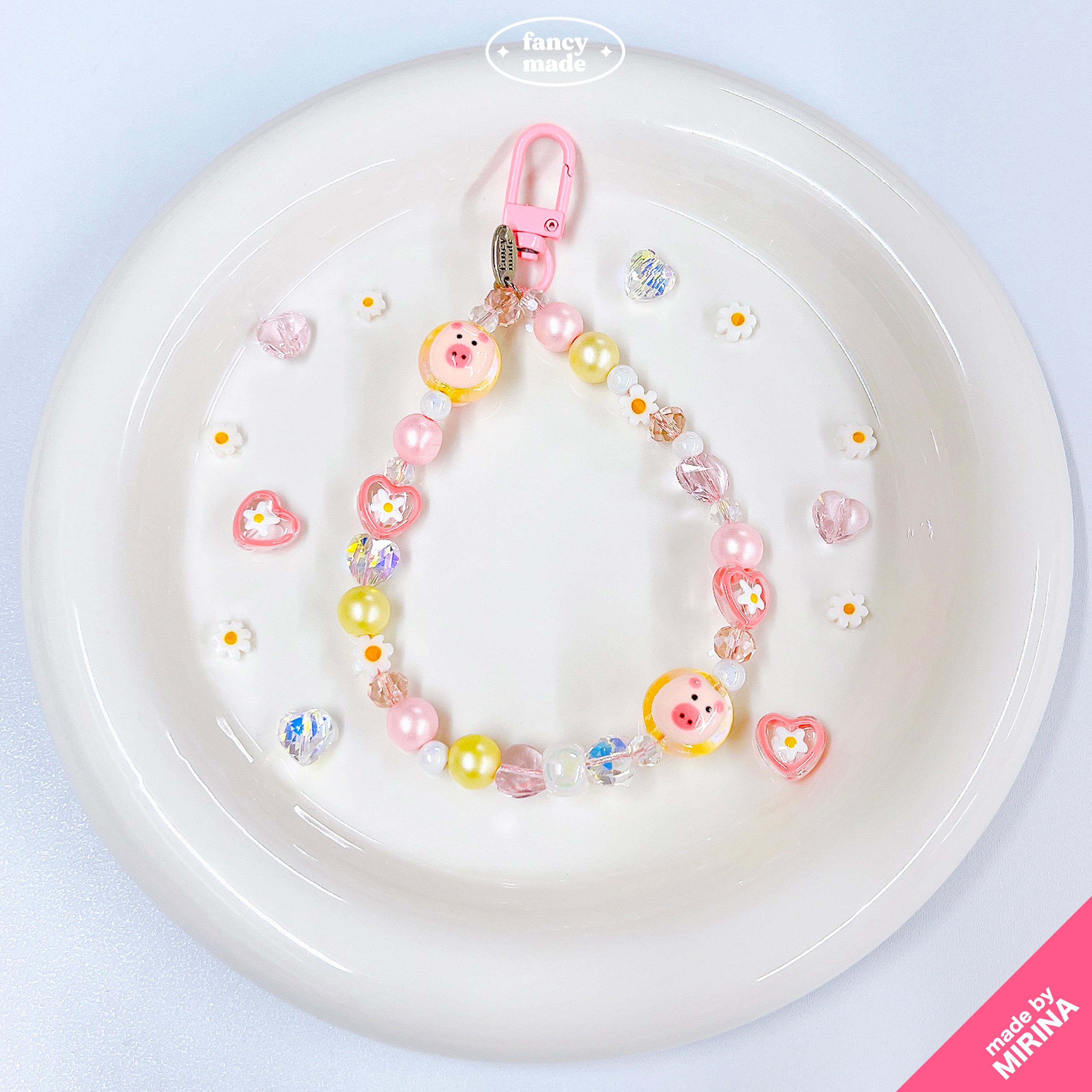 ꒰ fancymade ꒱ keychain【KE-0057】 | fancypods 팬시폿즈