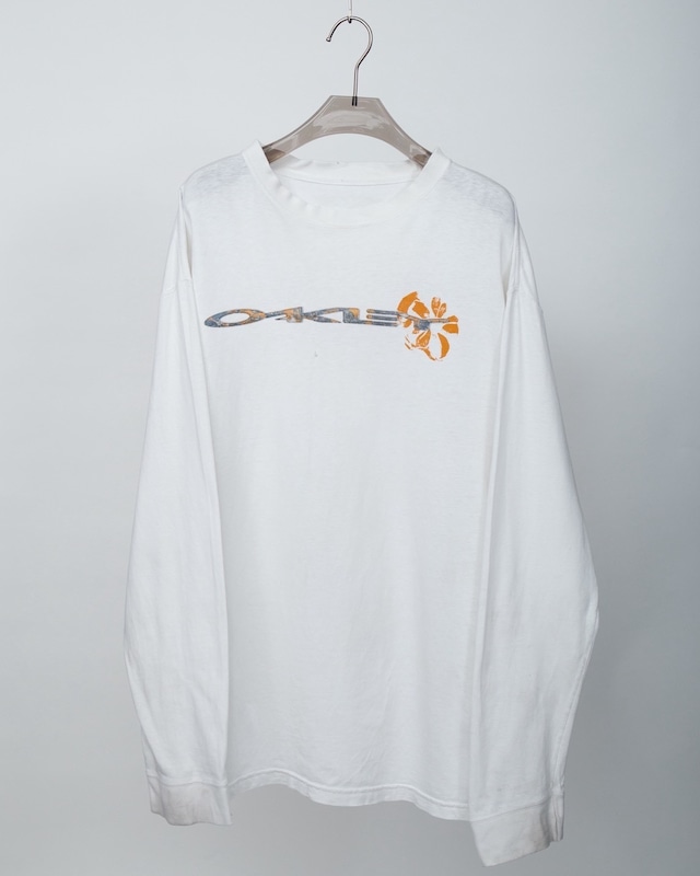 "OAKLEY" both sides printed cut & sew