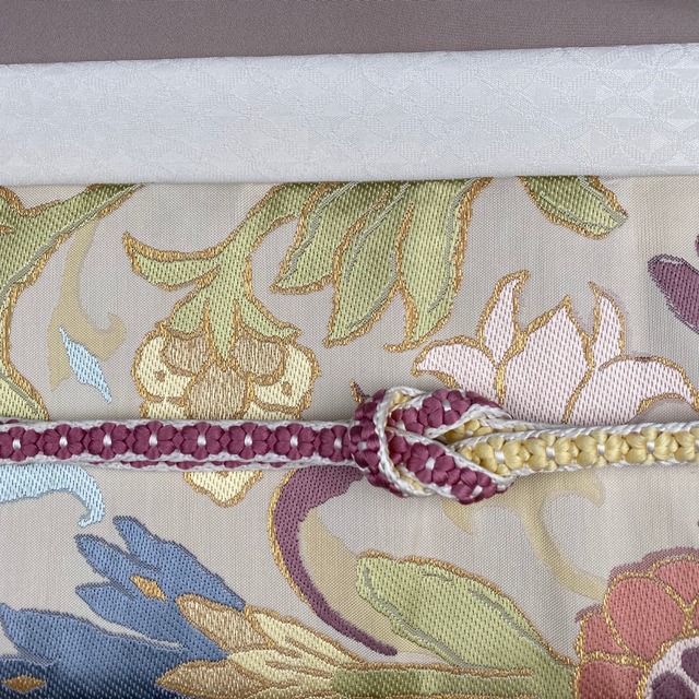 名古屋帯 帯屋捨松 パールトーン・仕立て済み 836 | 着物遊日ねこやなぎ 