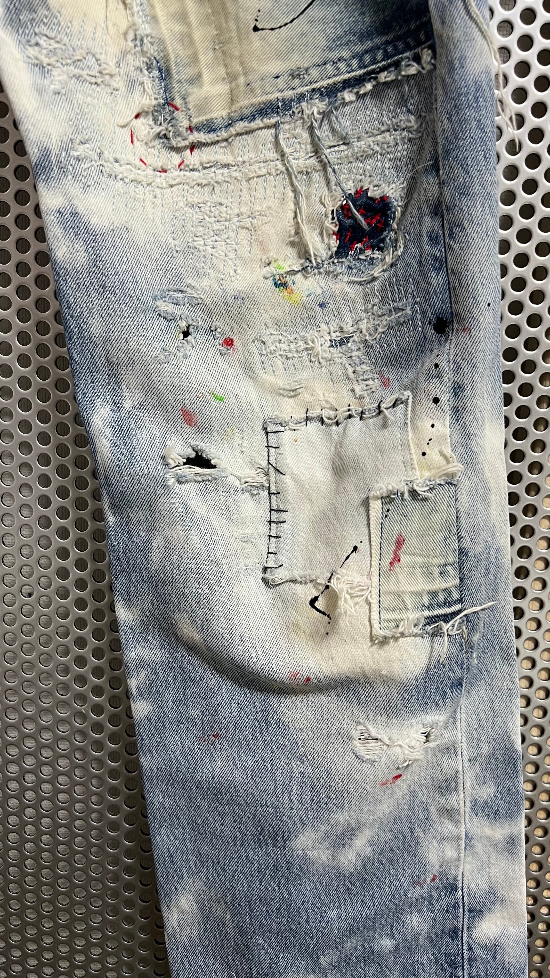 オーダー受付デニム order ジーンズ loose denim pants vintage メンズ レディース