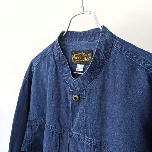 Orgueil インディゴリネンジャケット Indigo linen jacket / OR-4311