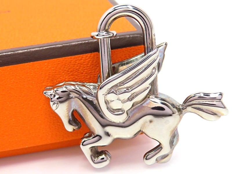 HERMES　エルメス　ペガサスカデナ　バッグチャーム　ゴールド　93年限定