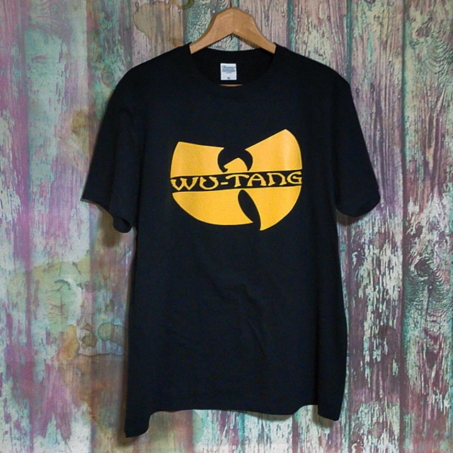 WU-TANG CLAN ウータン・クラン 半袖黒色 Tシャツ 選べる6サイズ S,M,L 