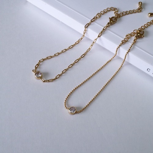 5/11(sat)発売  zirconia chain bracelet B022