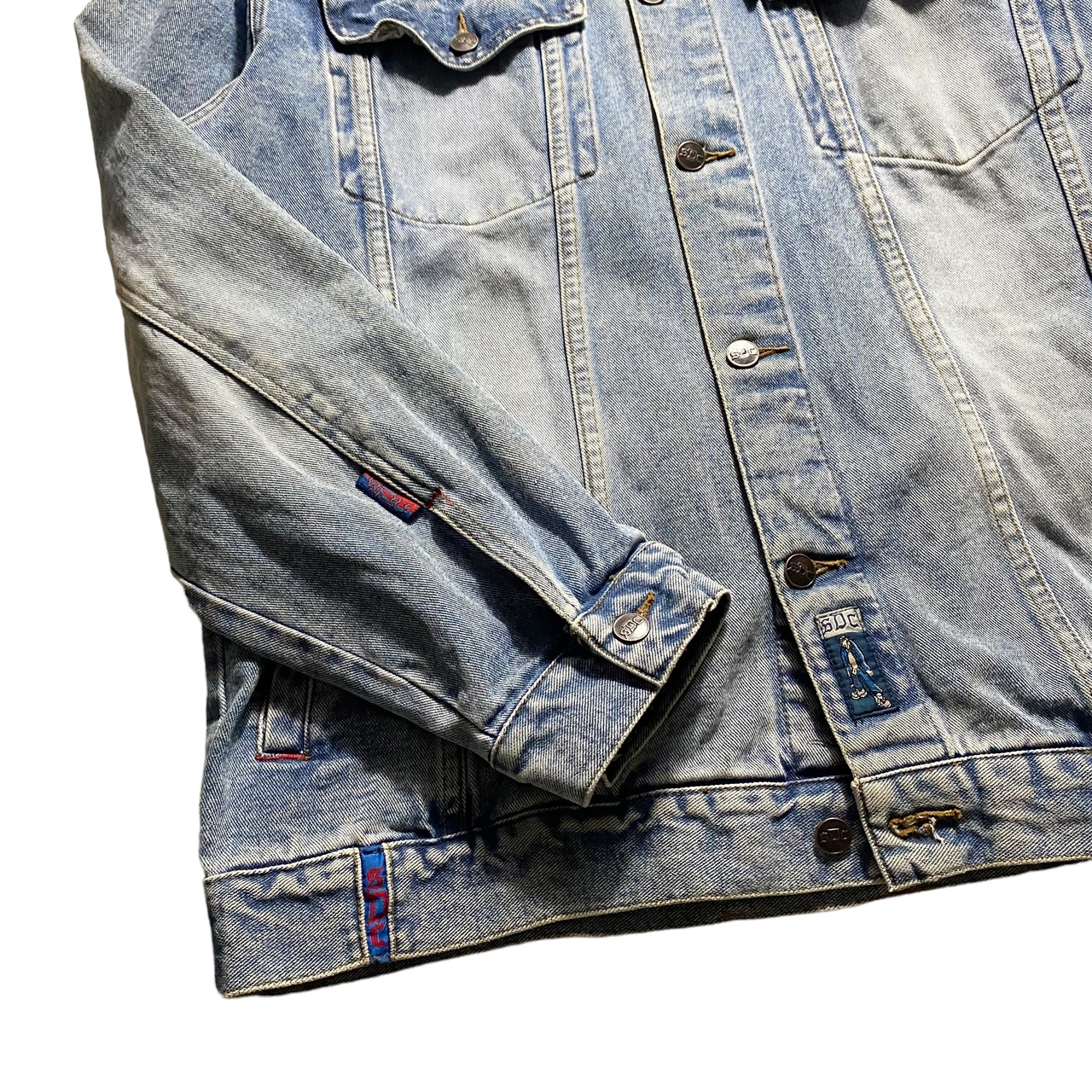 vintage SNOOP DOGG JEANS embroidery denim jacket