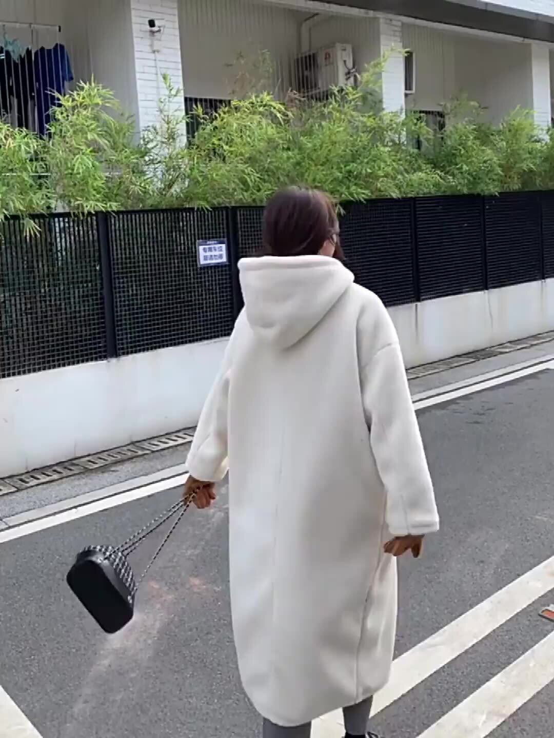 ジャケット オータムウィンタールーズウールフードトップス 秋物 冬物 1号婦人7893893146