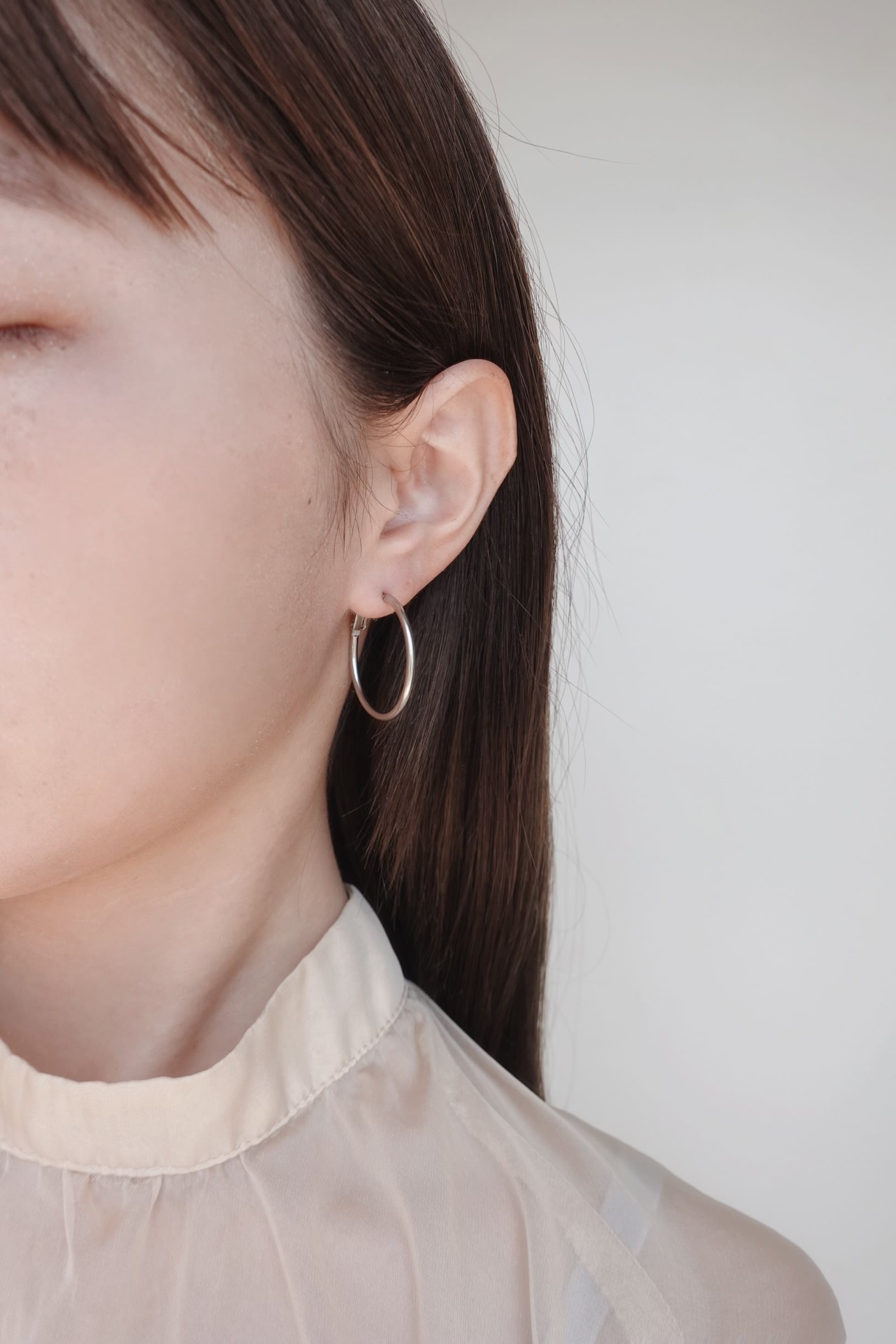 【新品未使用】CHIEKO+ Big hoop pierce ビッグフープピアス big hoop pierce | 金属アレルギー対応のアクセサリー crea.jewelry