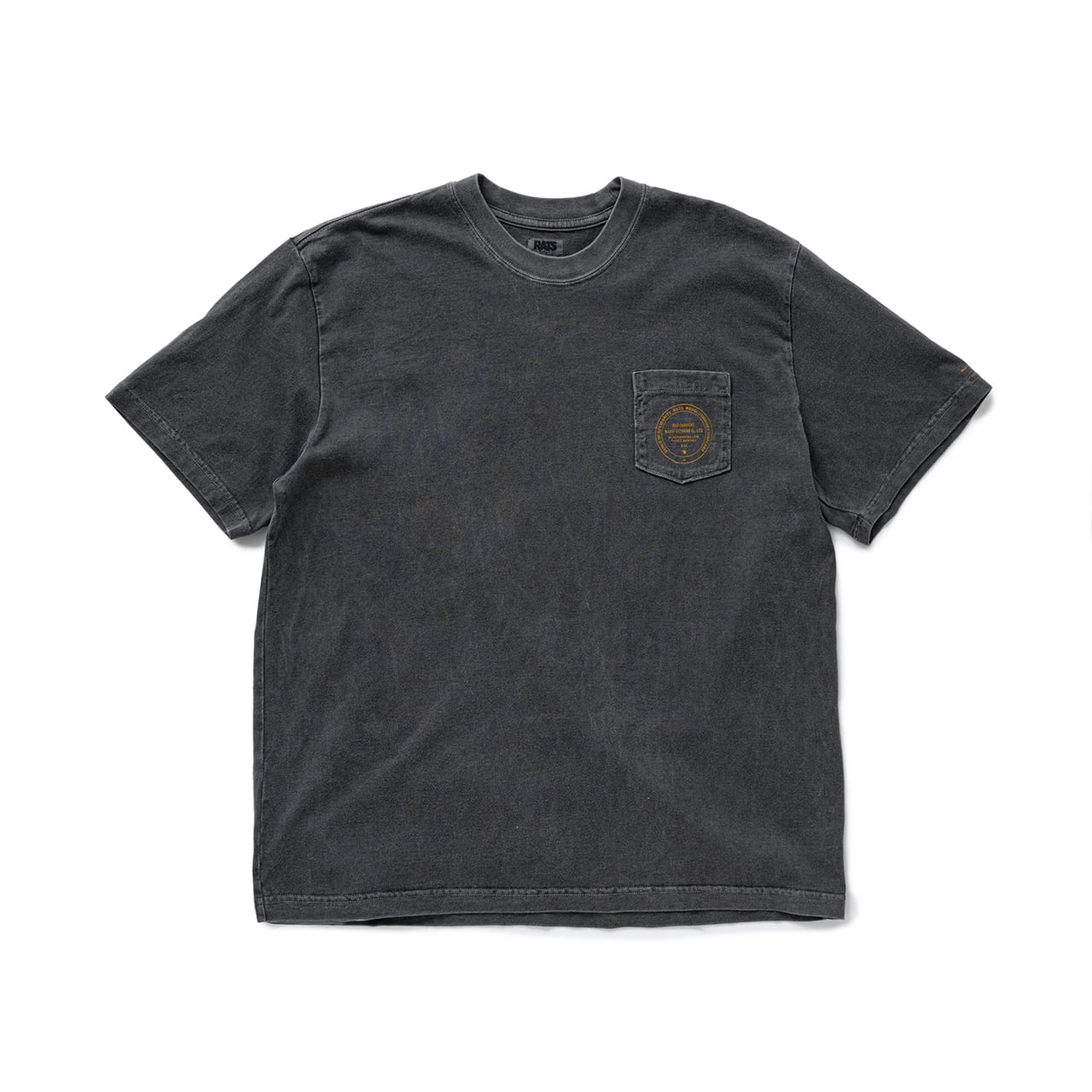 Tシャツ / RATS(ラッツ) / PIGMENT DYED POCKET TEE(25'RT-0305
