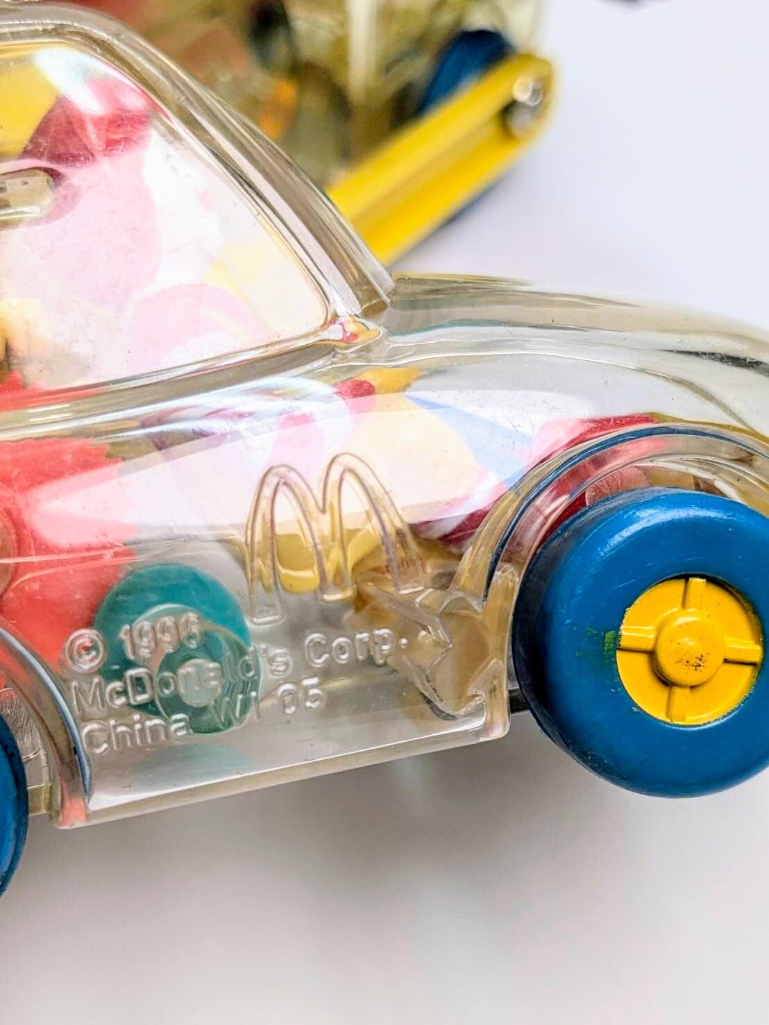☆ VINTAGE JUNK ☆ 1996年製 【McDonald マクドナルド】 ハッピーミール  透明ライダー   / 1996 X-Ray Riders Meal Toy 〘VINTAGE ビンテージ〙 〚アメリカン雑貨 アメトイ〛