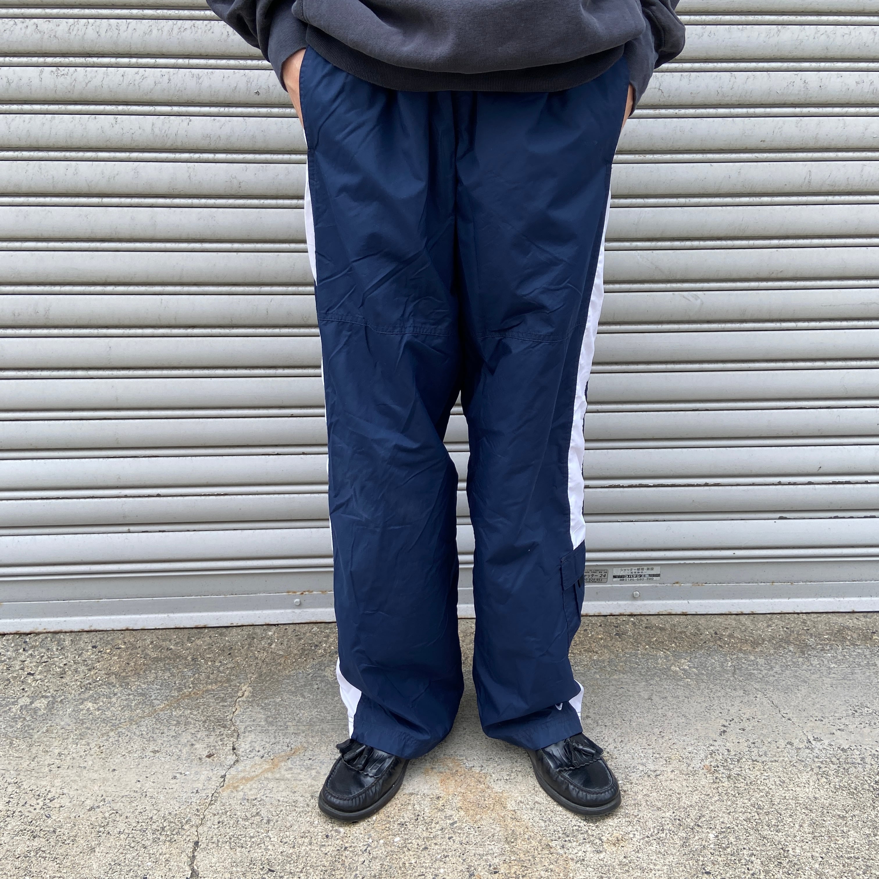 NIKE 90s nylon tec pants 00s Y2K