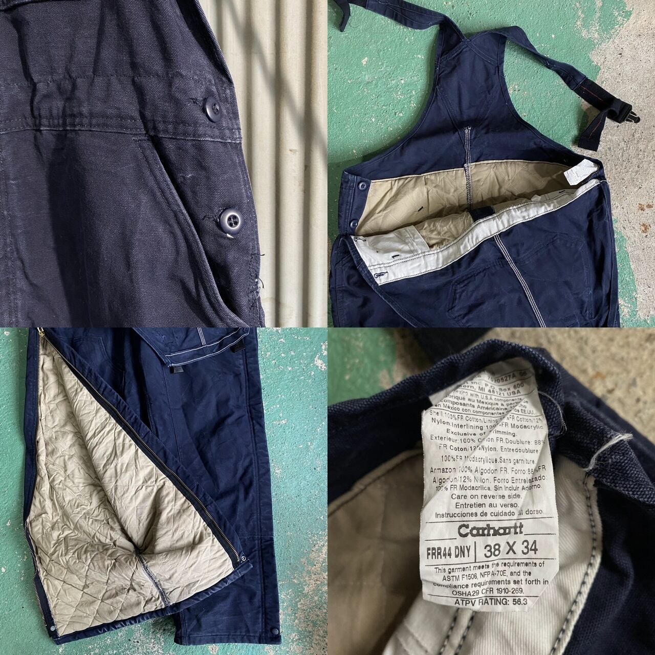 ビッグサイズ Carhartt FR カーハート フレームレジスタント ダック地