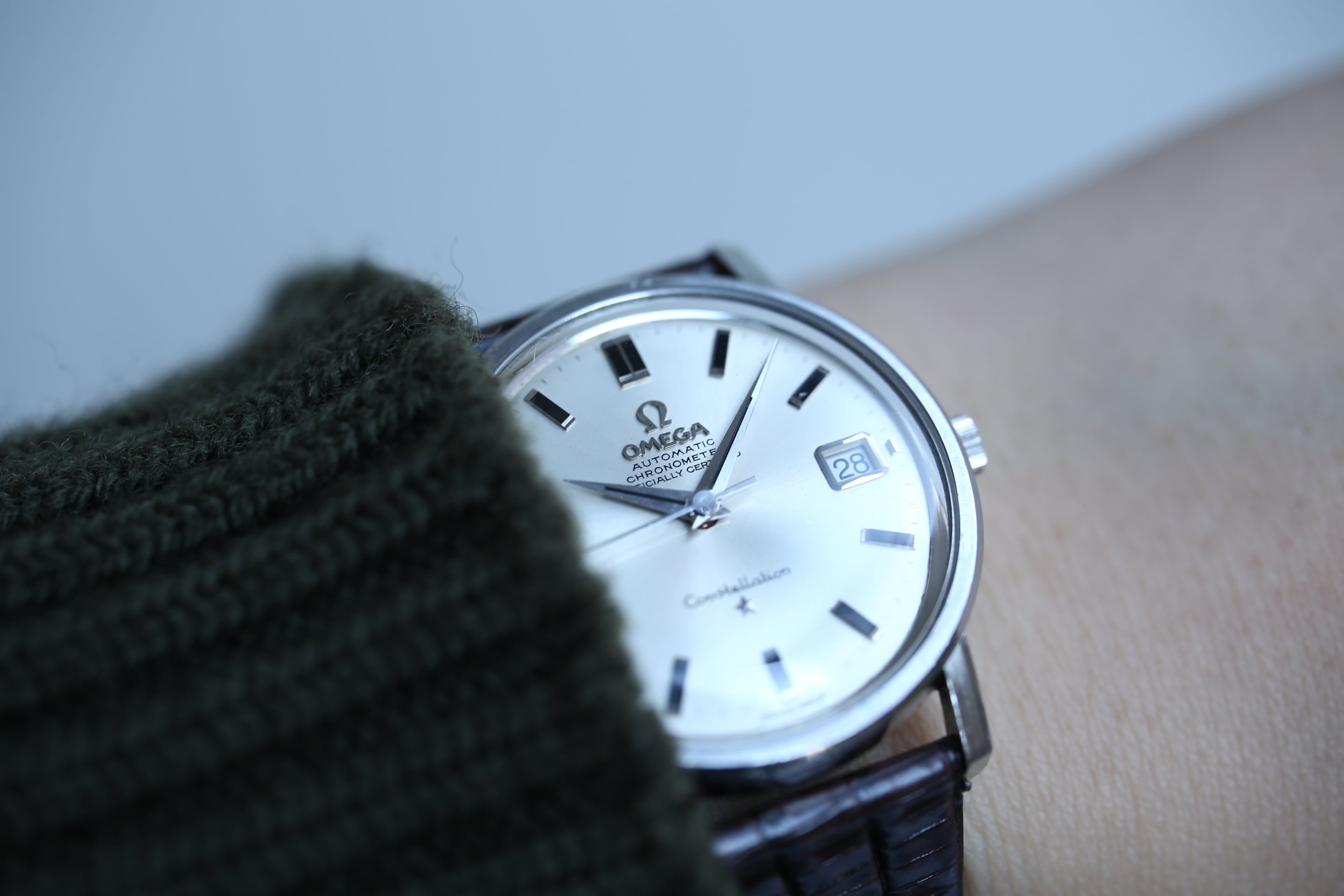 OMEGA】 1967年製 コンステレーション デイト ボンベダイヤル 自動巻き