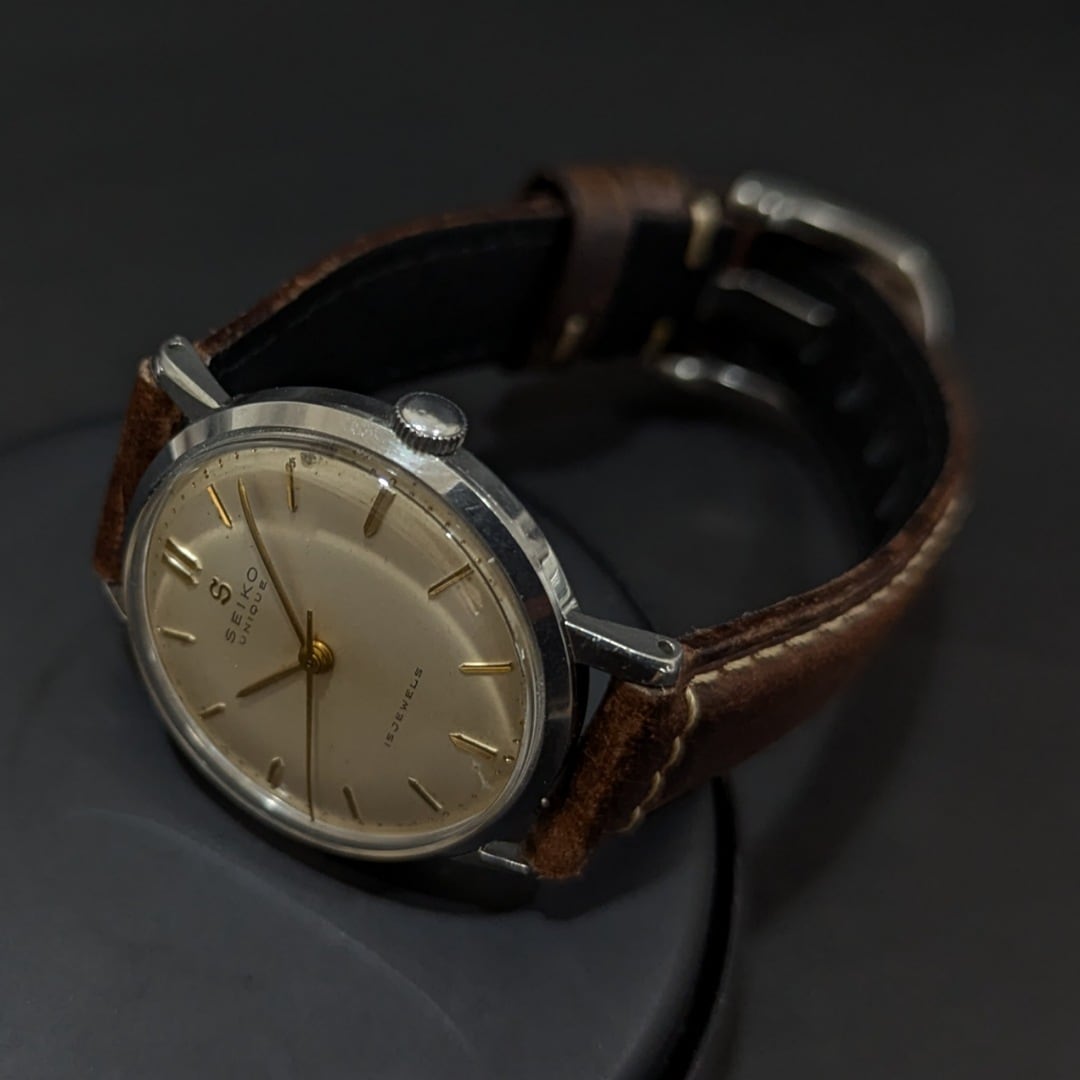 UNIQUE】SEIKO/セイコー ユニーク Sマーク 15石 14044 機械式 手巻き