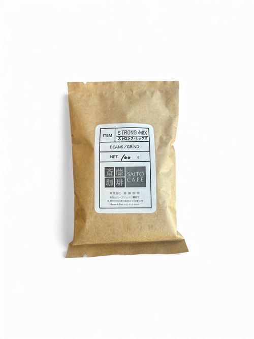 斎藤珈琲　ストロングミックス 100g