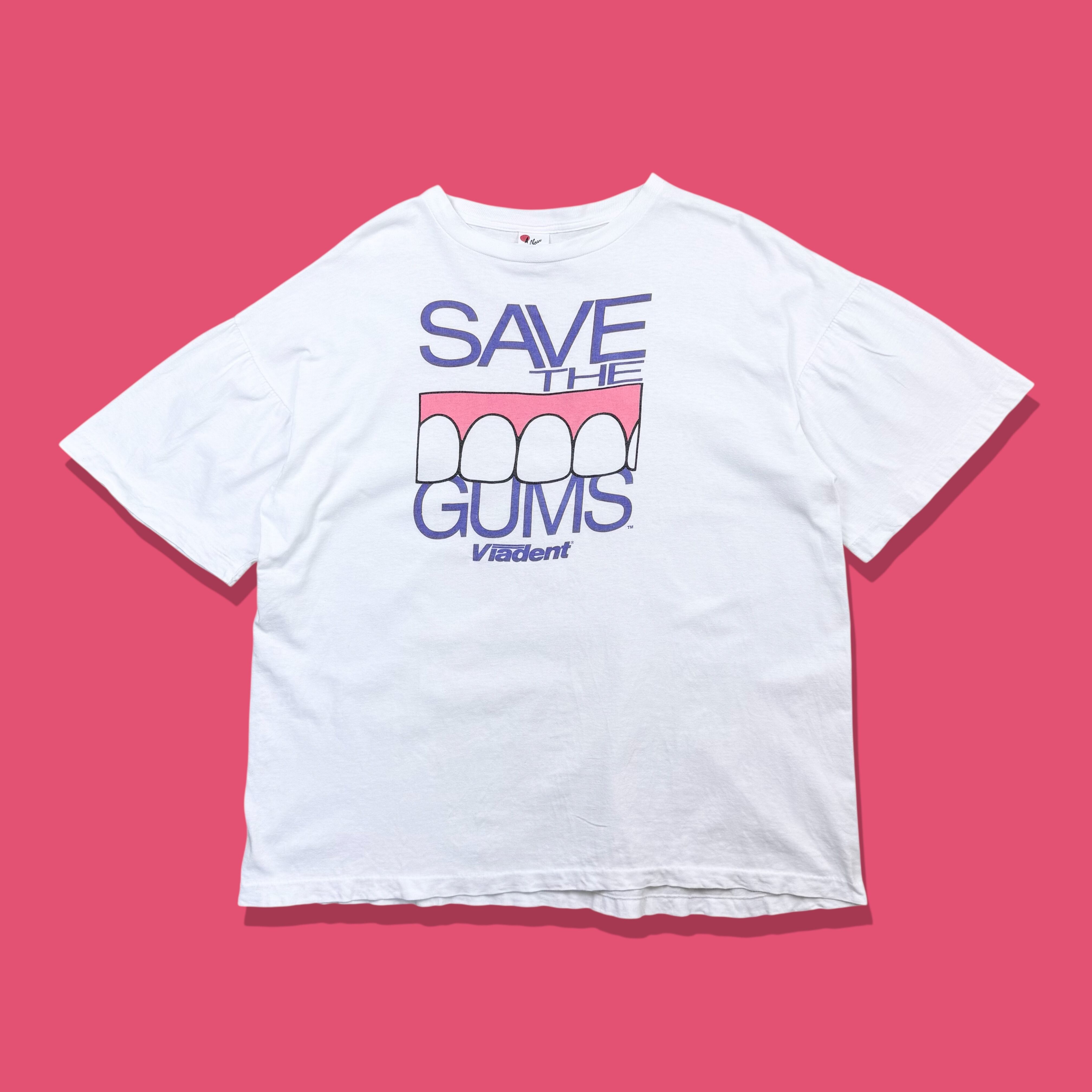 90s SAVE THE GUMS Promotion Tee