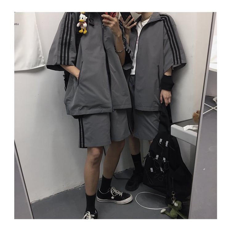 新品サイドラインショートスリーブジャージ or ジャージショートパンツ