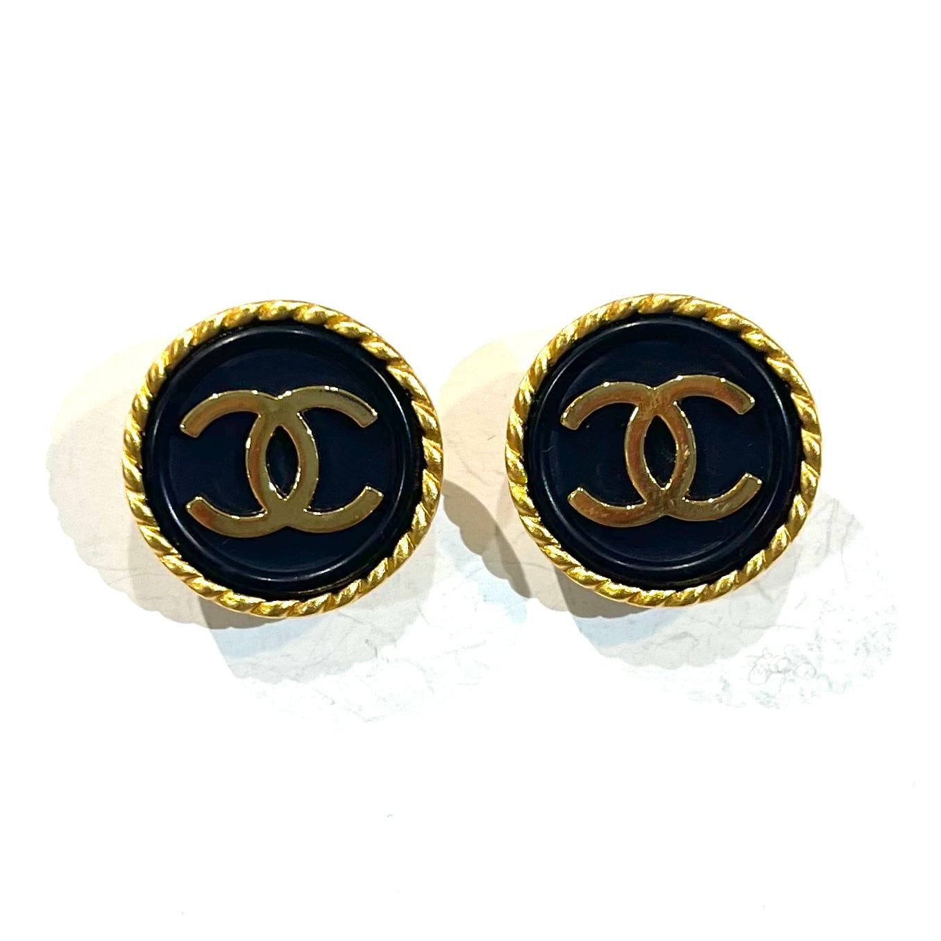 CHANEL】2364 シャネル96年製 ヴィンテージ ブラックゴールド CHANEL】2364 シャネル96年製 ヴィンテージ ブラックゴールド
