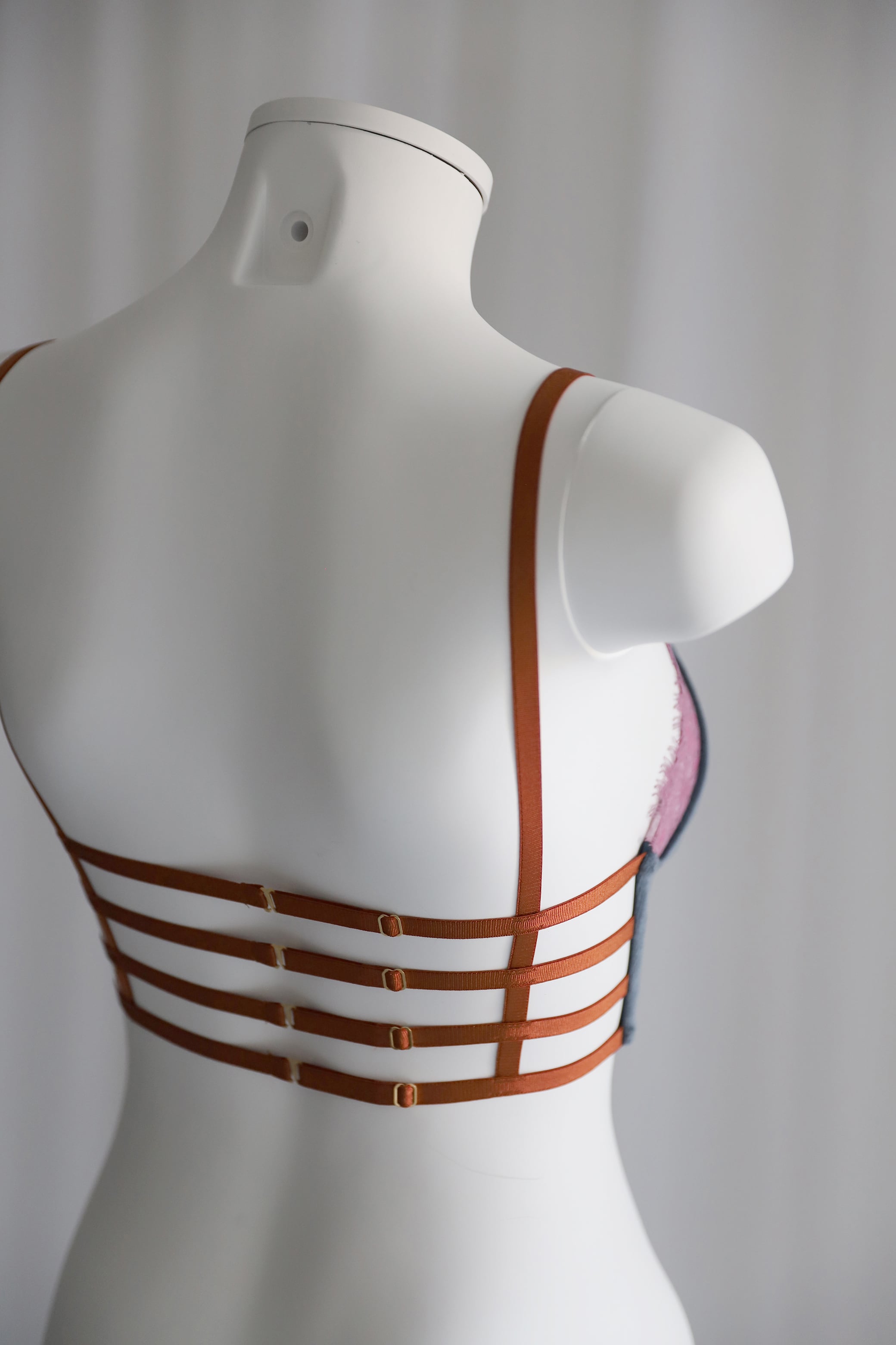 片*子様 ◆RevedeMIYACOレース ベロアの柔らかカットソーブラウン 美 ラビットリボン」青木美沙子コラボドレス（ブラウン）【6/15まで】送料