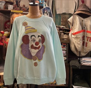 ppppm.m.m様専用 1980's〜 Printed sweat shirt "Clown"