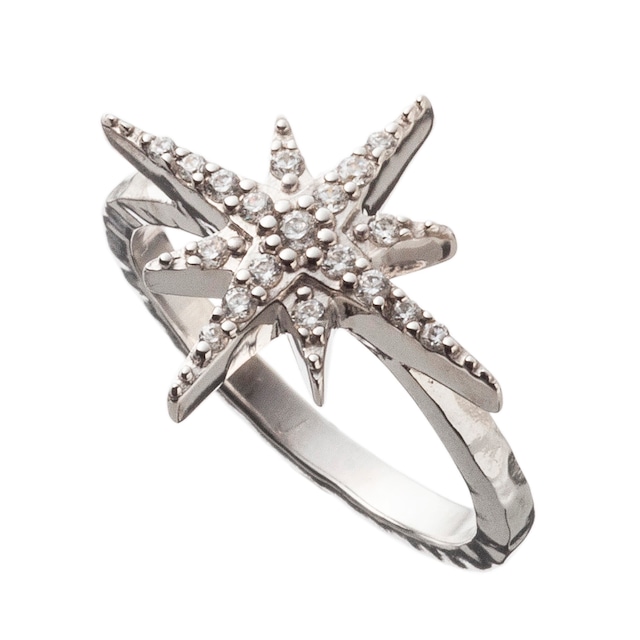 ノーススターリング（EJコラボ） AKR0046  North Star Ring  (EJ collaboration)　 シルバーアクセサリー  Silver jewelry