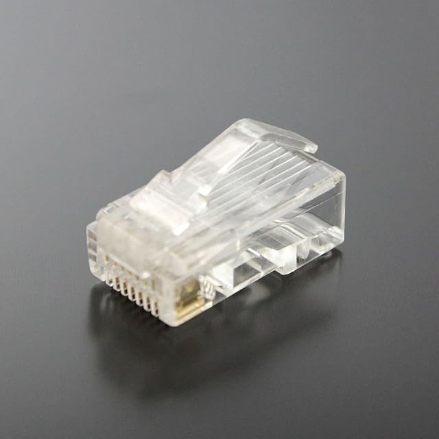 タローズTARO'S LANケーブル用RJ45プラグ/コネクタ CAT5e 単線/撚り線