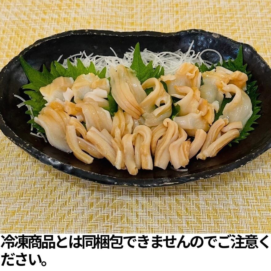 南知多海神丸 白ミル貝(ナミガイ)お造り100g（冷蔵）