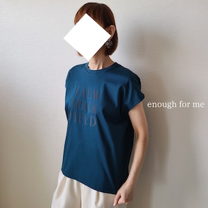 【enough for me】ロゴTシャツ(24114)