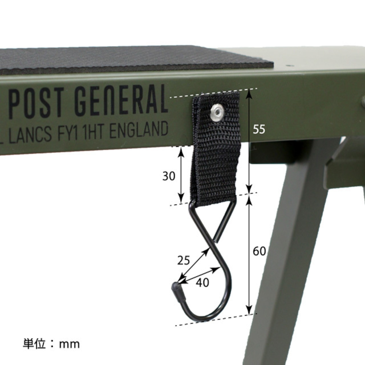 POST GENERAL ポストジェネラル SAWHORSE ＆ HANGER ソーホース ＆ ハンガー 全2色